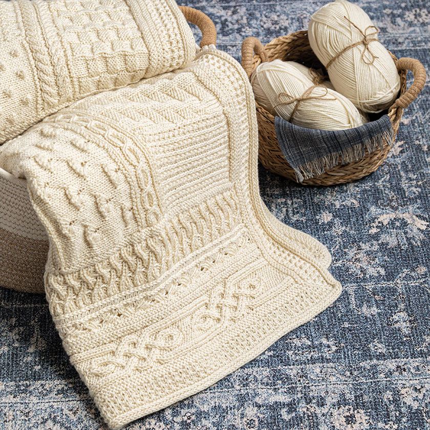 Irishing Knitting Basket Kit
